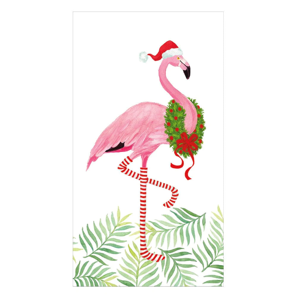 Pink Flamingo Kitchen Dining Paper Towel Holder Dispenser Tabletop Decor