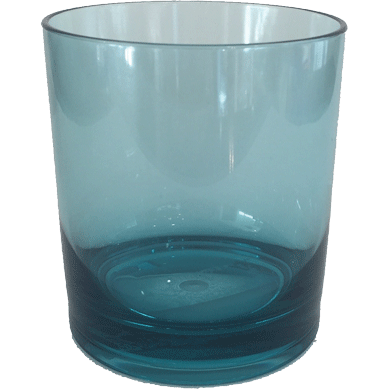 Caspari Tumbler Turquoise