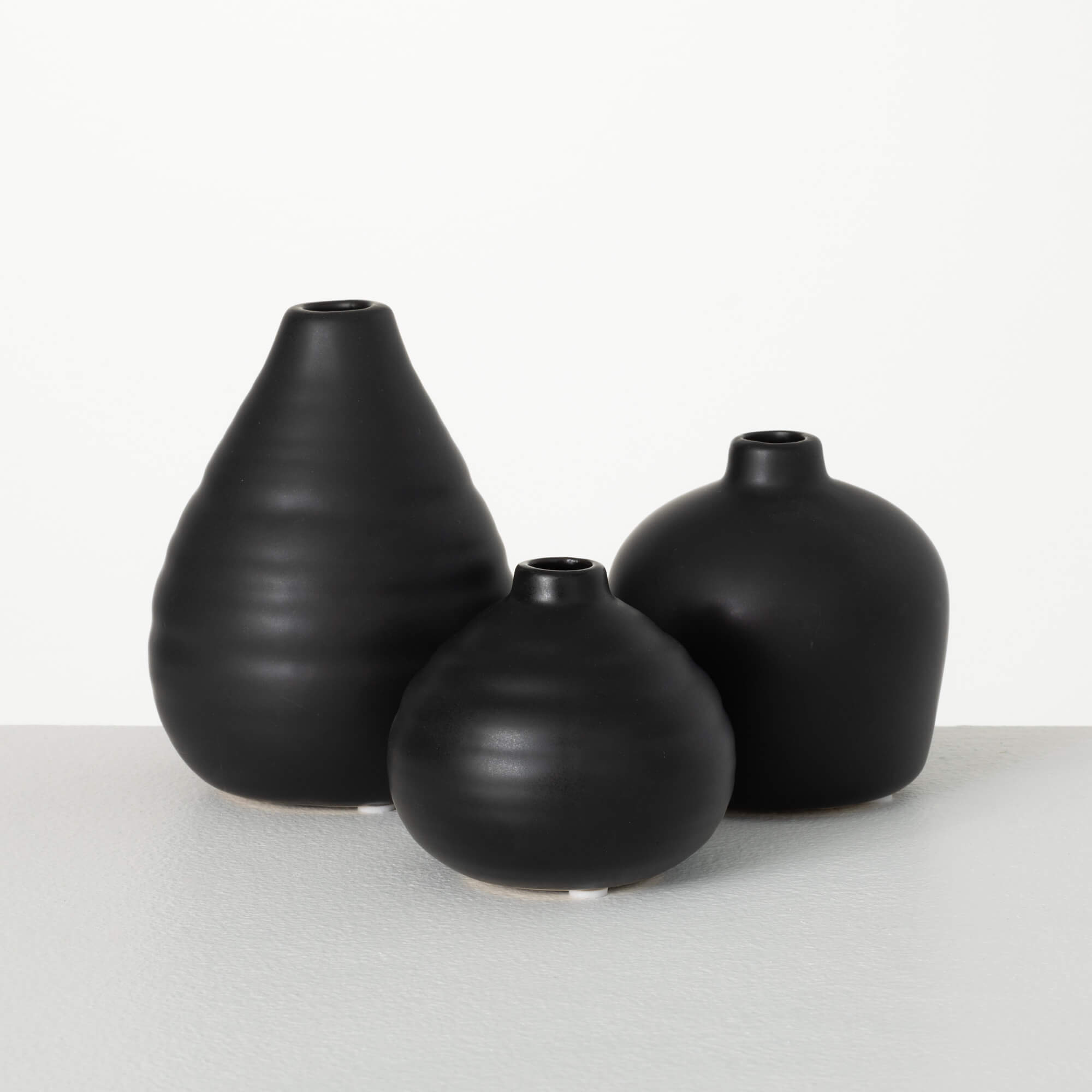 Black Small Bud Vase