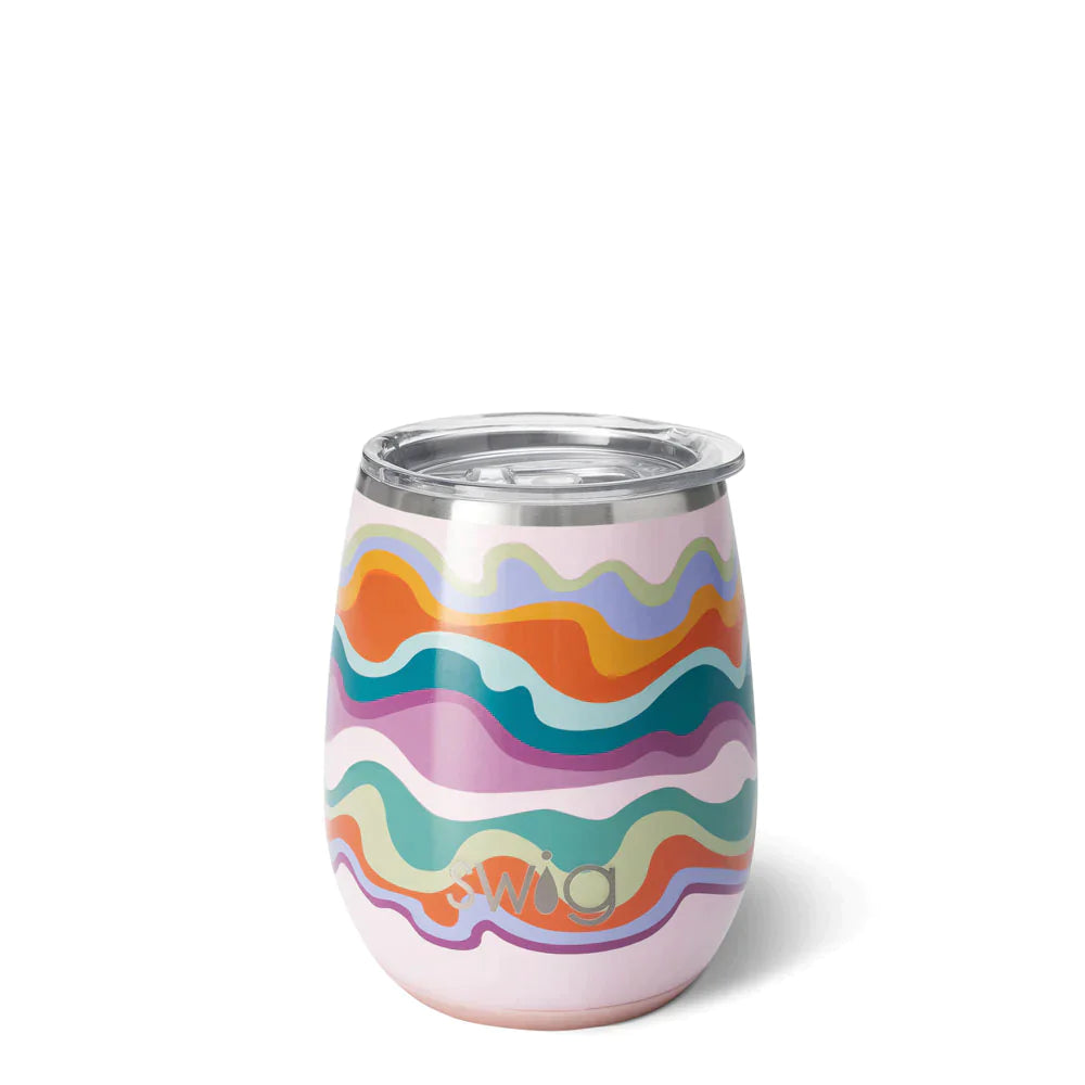 Swig 14 oz Stemless Wine Cup - Wanderlust