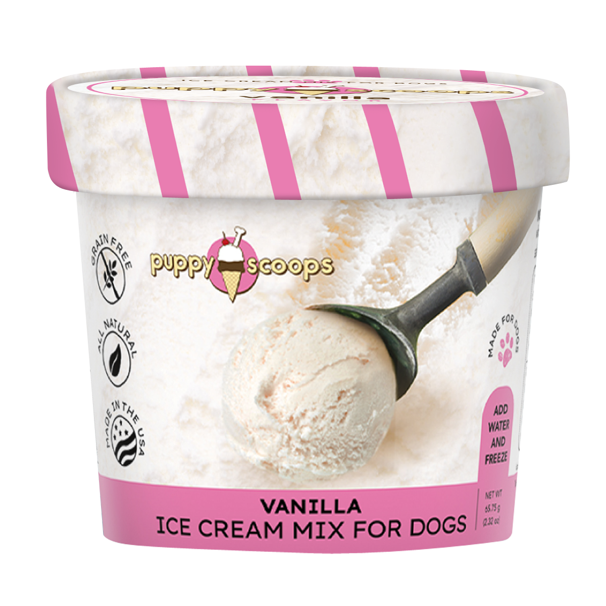 Puppy Scoops Ice Cream Mix for Dogs Puppy Cake LLC