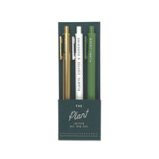 Plant Jotter Gel Pen: Set of 3 Ruff House Print Shop