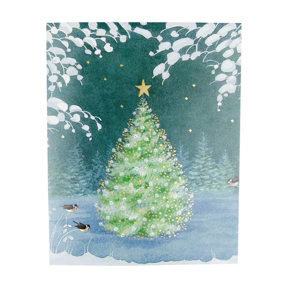 Snowflake Tree - Boxed Holiday Cards  Caspari   