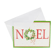 Noel Wreath - Boxed Holiday Cards  Caspari   