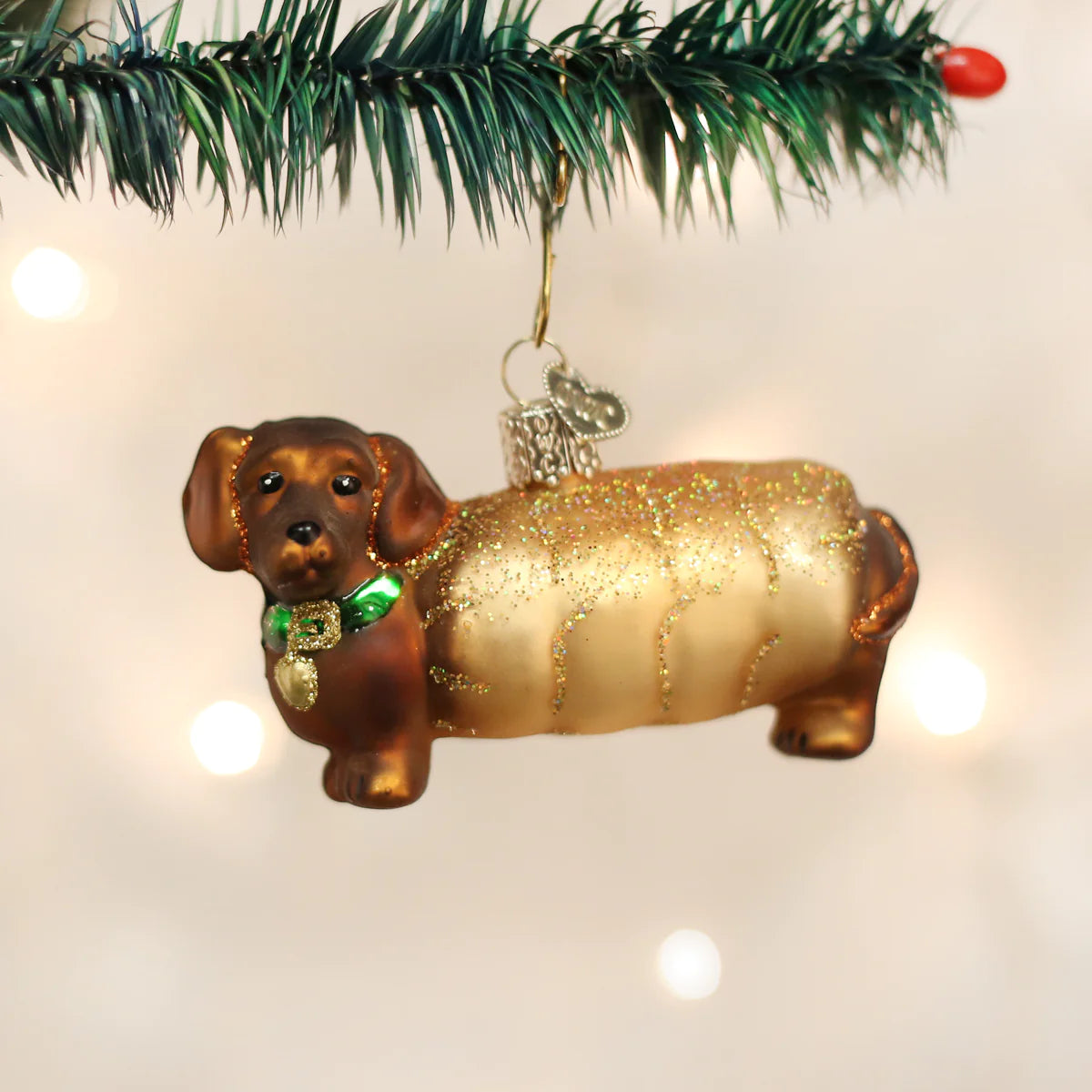 Wiener Dog Ornament  Old World Christmas   