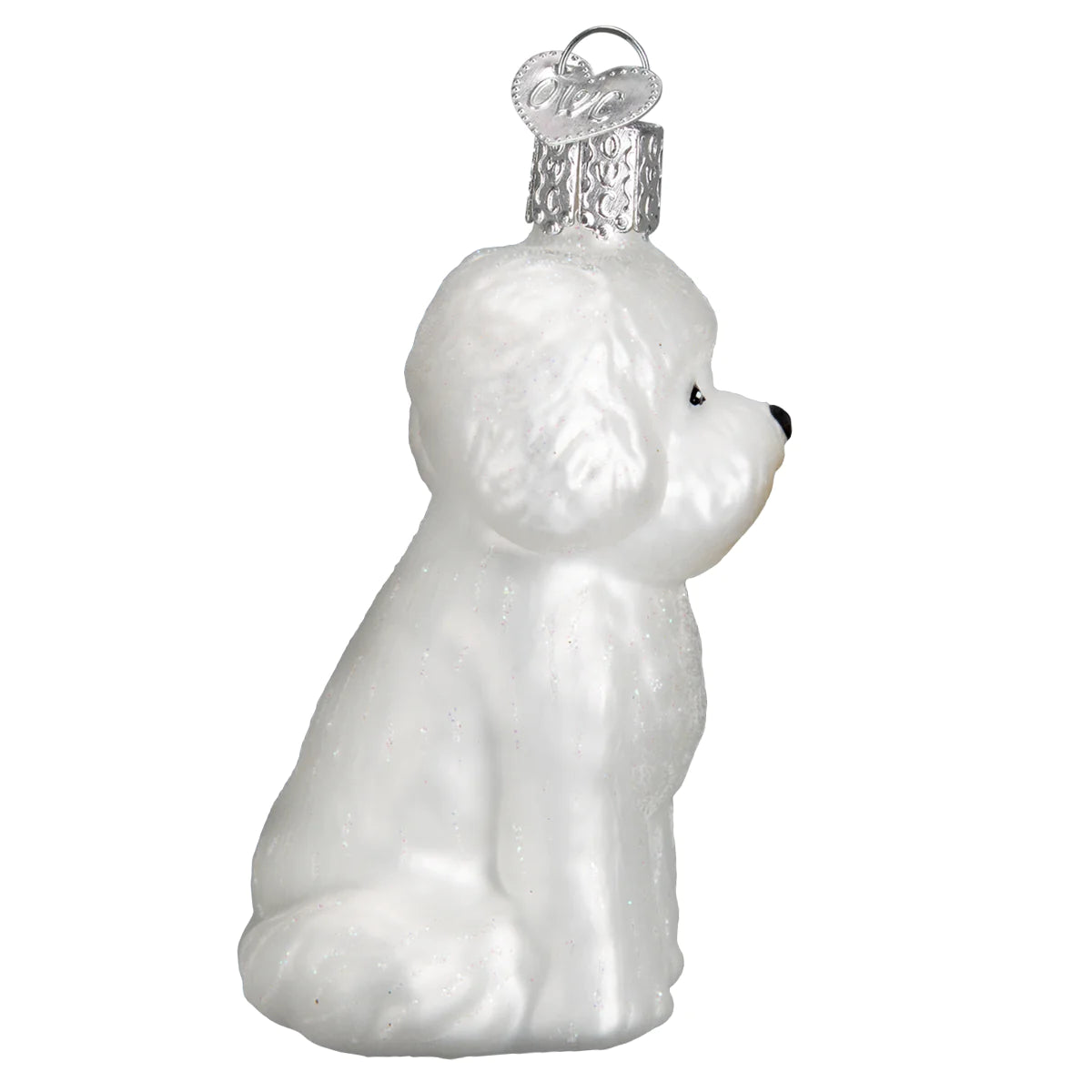 Bichon Frise Ornament  Old World Christmas   