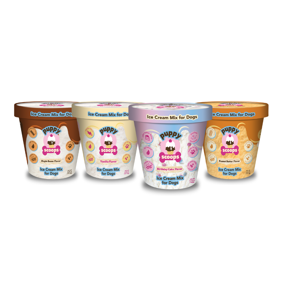 Puppy Scoops Ice Cream Mix for Dogs Puppy Cake LLC