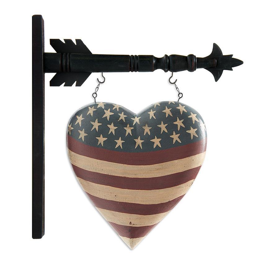 11.5 Inch Americana Heart Arrow Replacement K&K