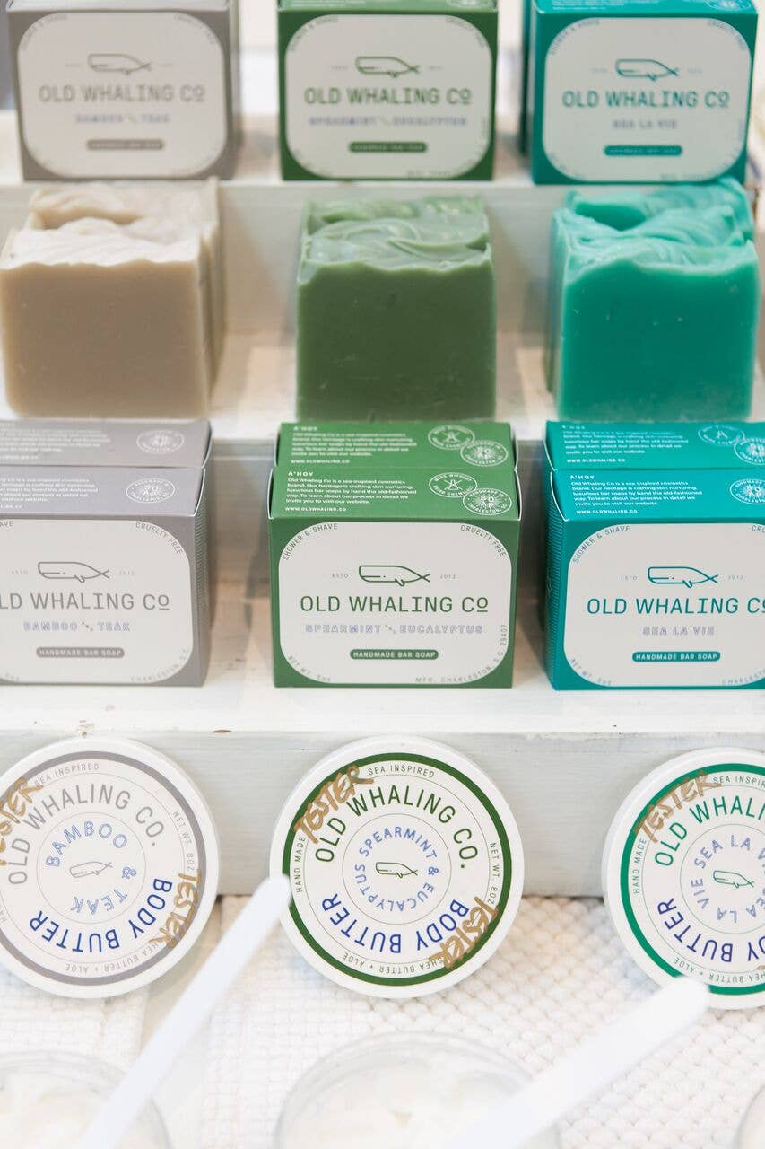 Spearmint & Eucalyptus Bar Soap Old Whaling Company