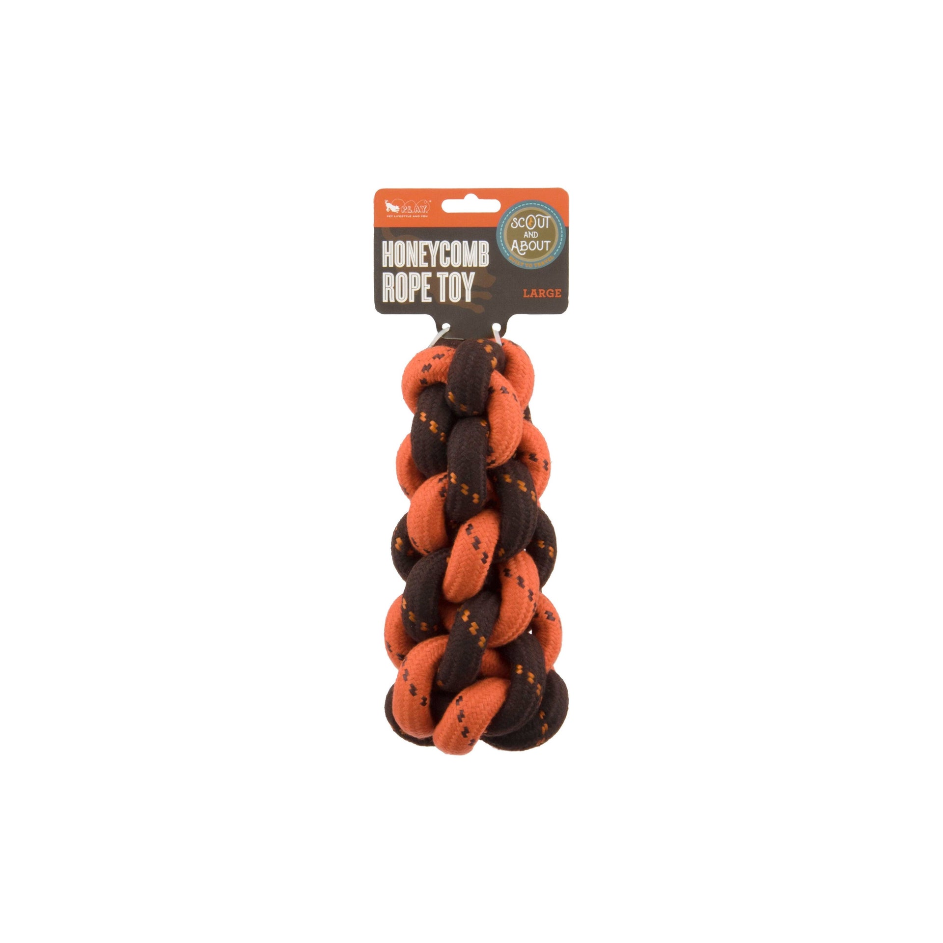 Honeycomb Rope Toy - Small  P.L.A.Y. Pet Lifestyle and You Small  