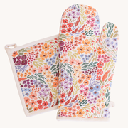 Countryside Blooms Oven Mitt + Pot Holder Elyse Breanne Design