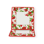 Christmas Berry Red - Salad/Dessert Plates Square  Caspari   