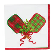 Cocktail Napkin - Christmas Pickleball  Caspari   