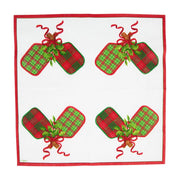 Cocktail Napkin - Christmas Pickleball  Caspari   