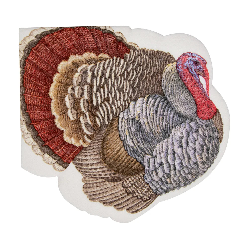 Luncheon Napkin - Turkey - Die Cut