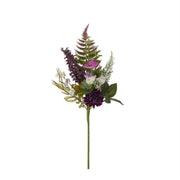 22 Inch Purple & White Perennials Spring Stem K&K