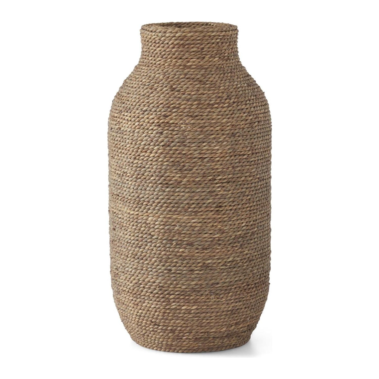 Woven Grass & Wood Vases K&K Large