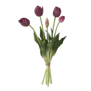 Real Touch Tulip Bud & Bloom Bundle K&K Purple