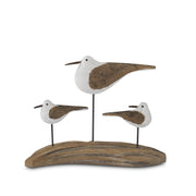 5.25 Inch 3 Seagulls on Driftwood K&K