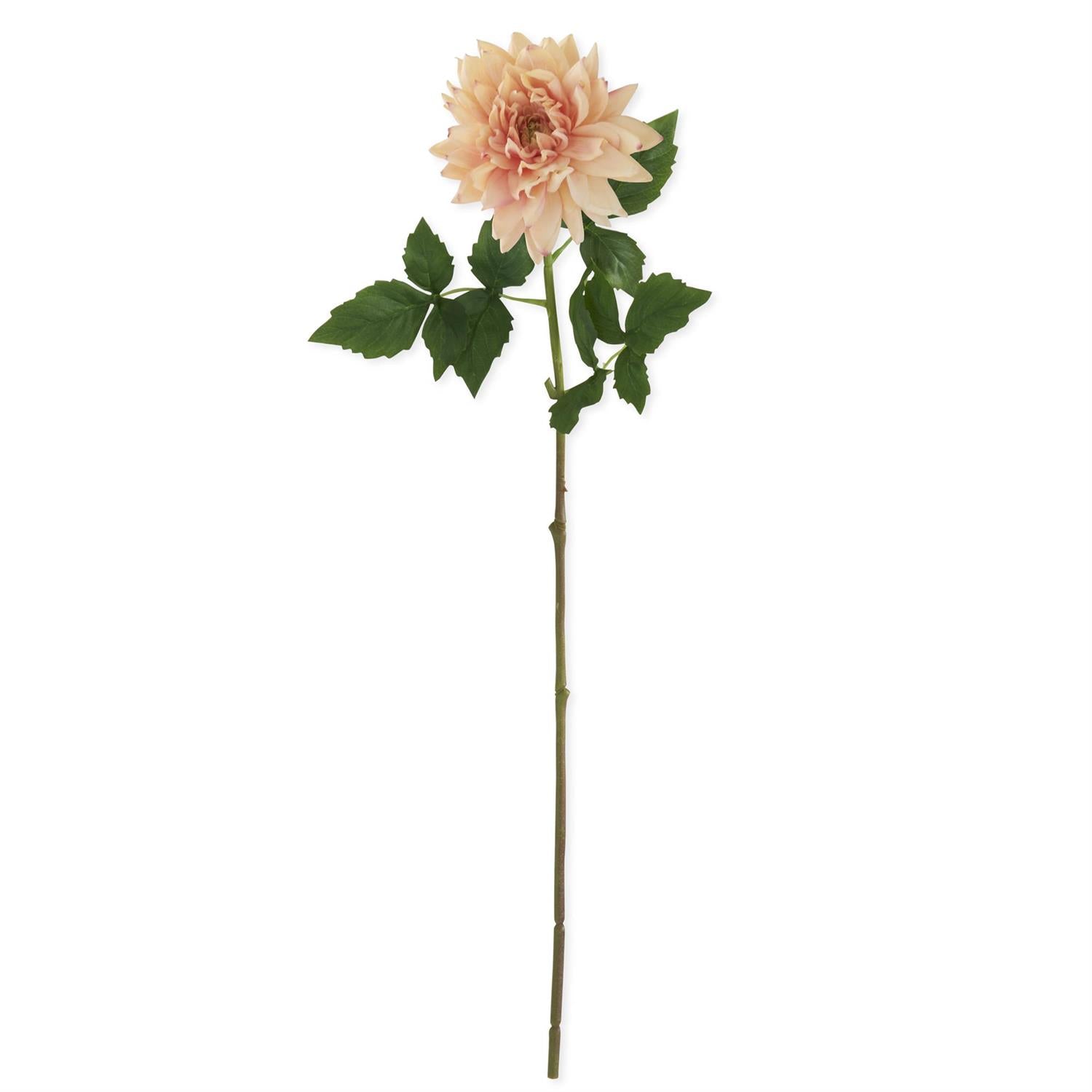 Real Touch Dahlia Stem K&K Peach