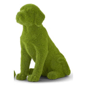 Resin Green Flocked Mossy Dogs K&K Small