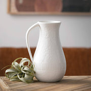 White Chiffon Stone Pitcher Sullivans