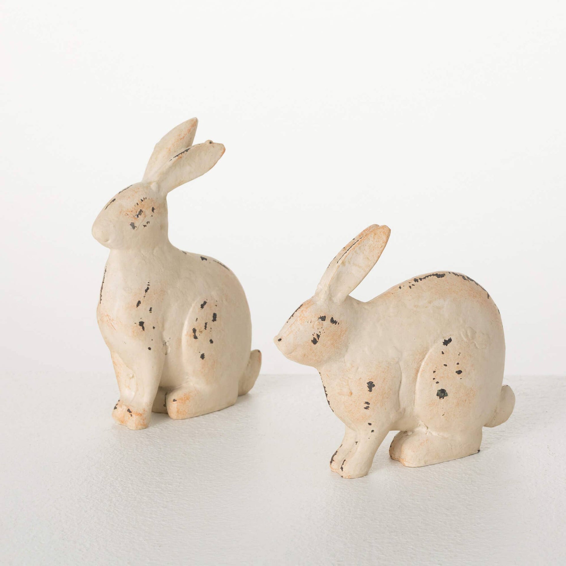 Small Rustic Bunny Figurines Sullivans