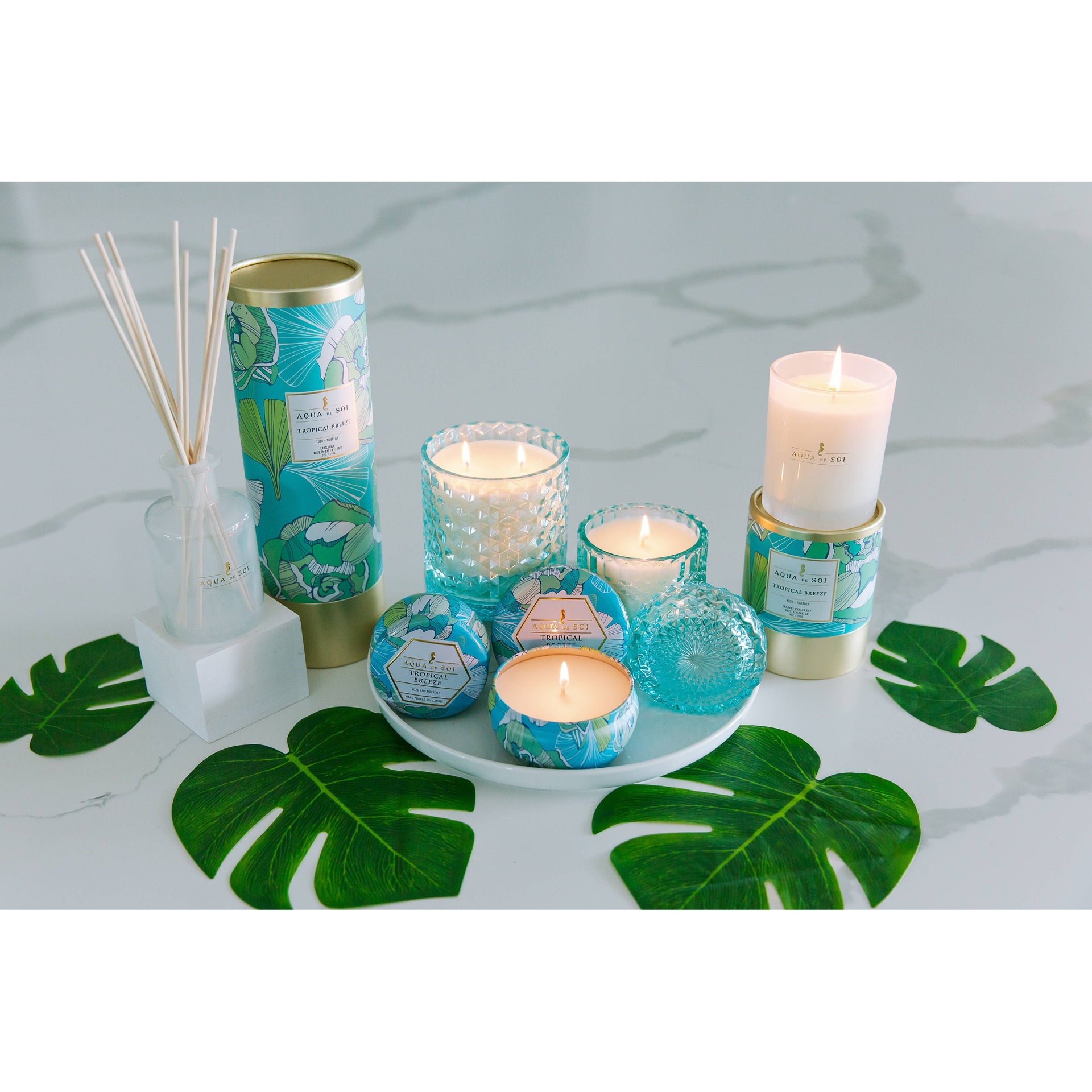 Tropical Breeze 9 oz Luxe Boxed Soy Candles The SOi Company