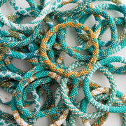 Roll-On® Bracelets Aquamarine - Nepal Bracelets Aid Through Trade