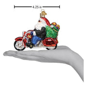 Biker Santa Ornament  Old World Christmas   