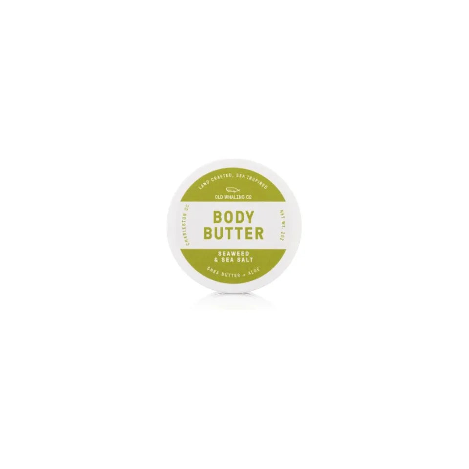 Travel Size Seaweed & Sea Salt Body Butter (2oz)  Old Whaling Company   