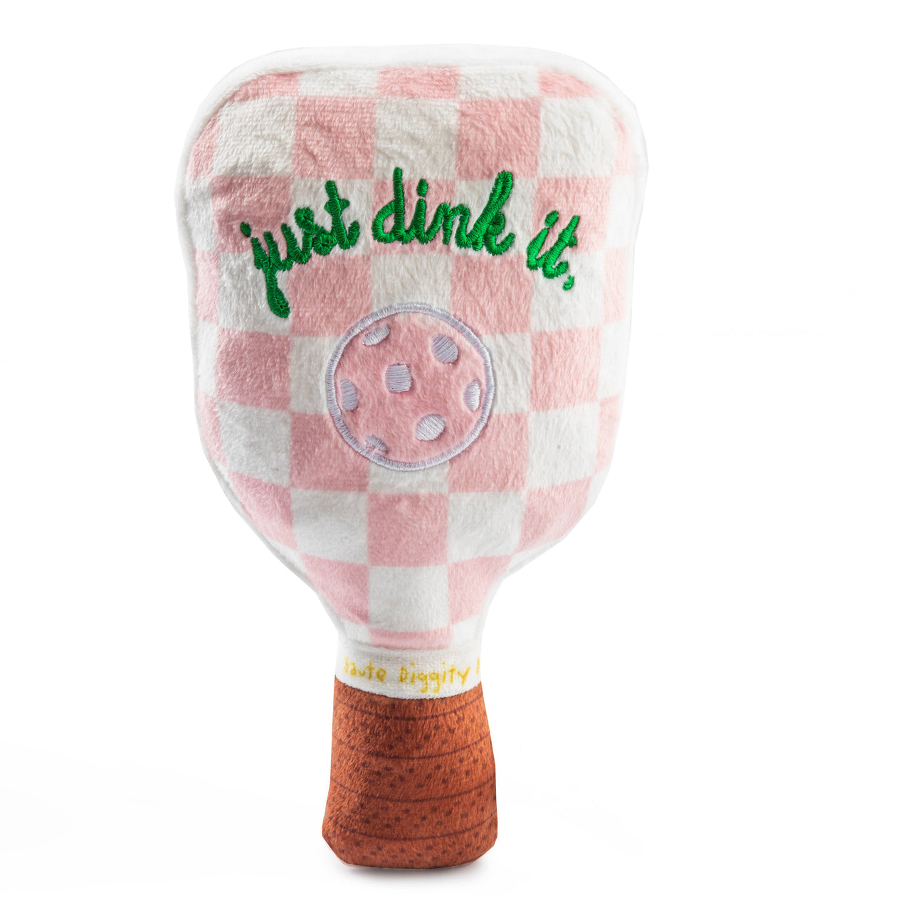 Pink Checker Pickleball Paddle  Haute Diggity Dog   