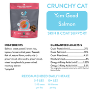 Yam Good Salmon Crunchy Cat Treats  Shameless Pets   