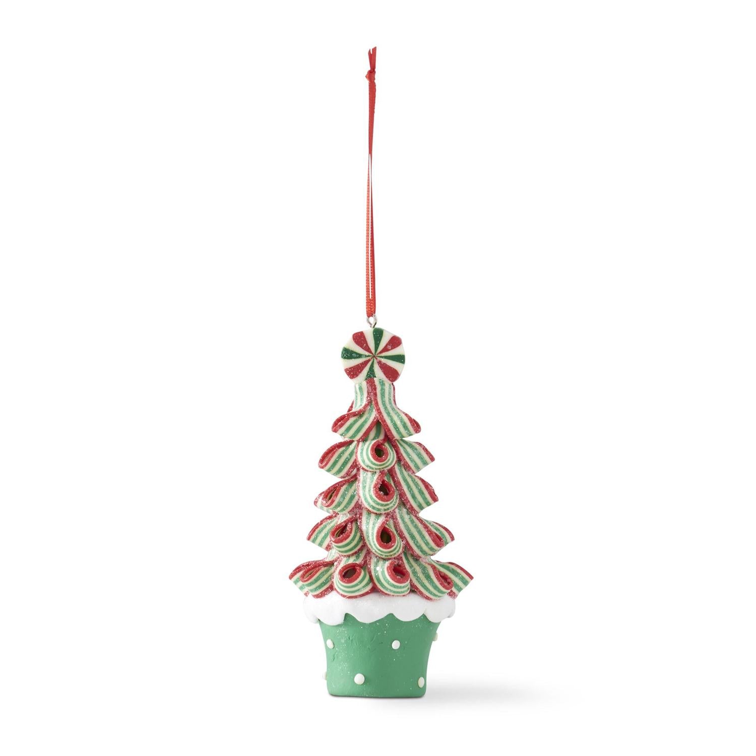 5” Ribbon Candy Tree Ornament