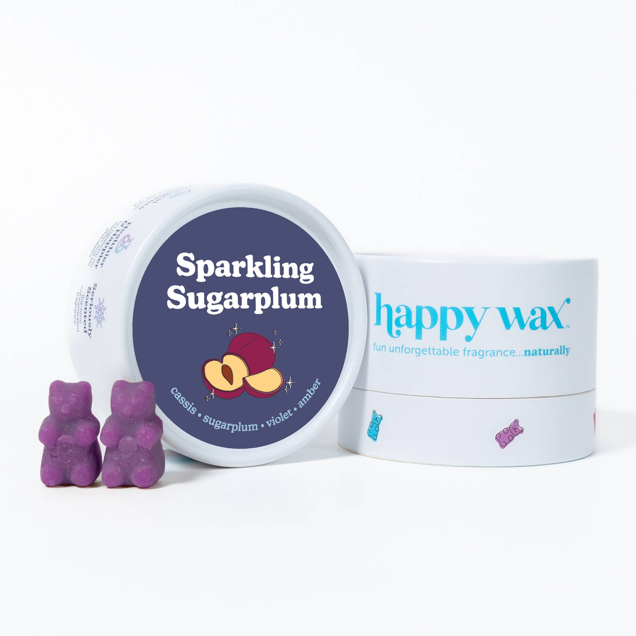 Sparkling Sugarplum Wax Melts Eco Tin (4 oz)  Happy Wax   