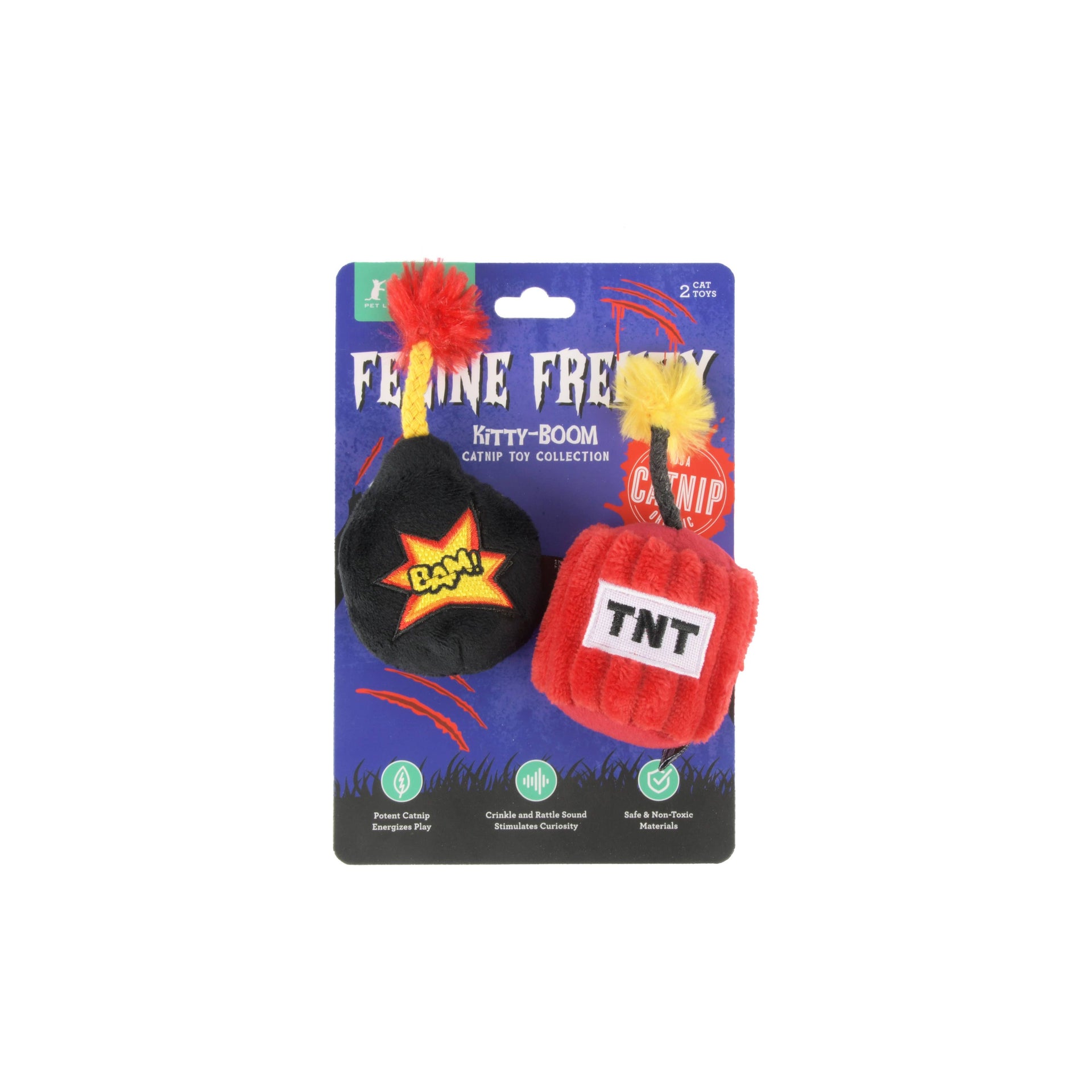 Feline Frenzy Kitty-Boom Toy Set P.L.A.Y. Pet Lifestyle and You