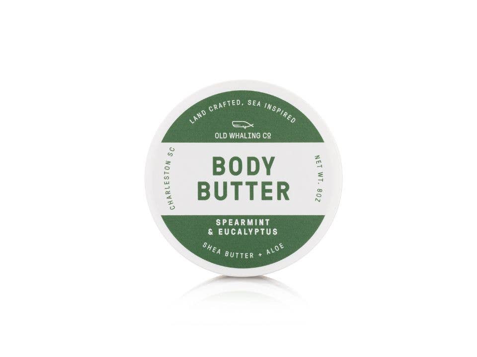 Spearmint & Eucalyptus Body Butter (8oz) Old Whaling Company