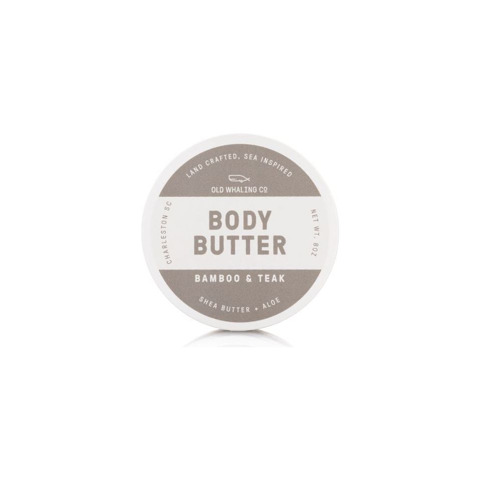 Bamboo & Teak Body Butter (8oz)  Old Whaling Company   