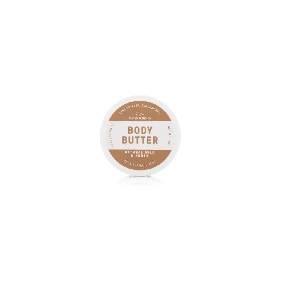 Travel Size Oatmeal Milk & Honey Body Butter (2oz)  Old Whaling Company   