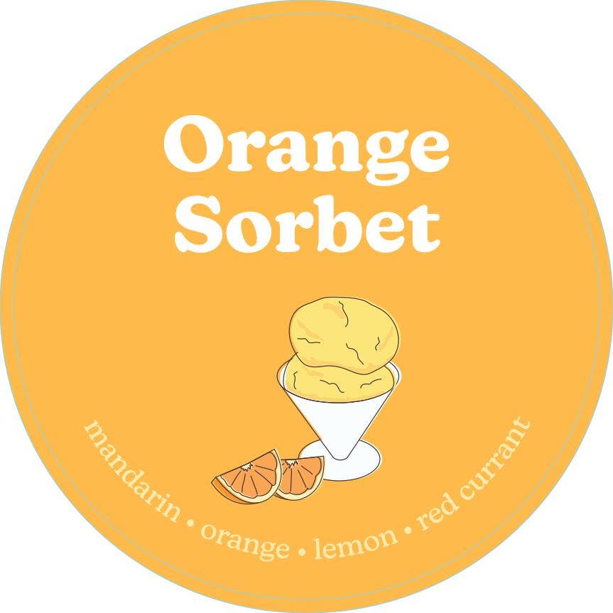 Orange Sorbet Wax Melts  Happy Wax   