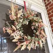 Rust Flower Eucalyptus Wreath Sullivans