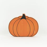 Reversible Wood Shape (Pumpkin) Adams Halloween Adams & Co.   