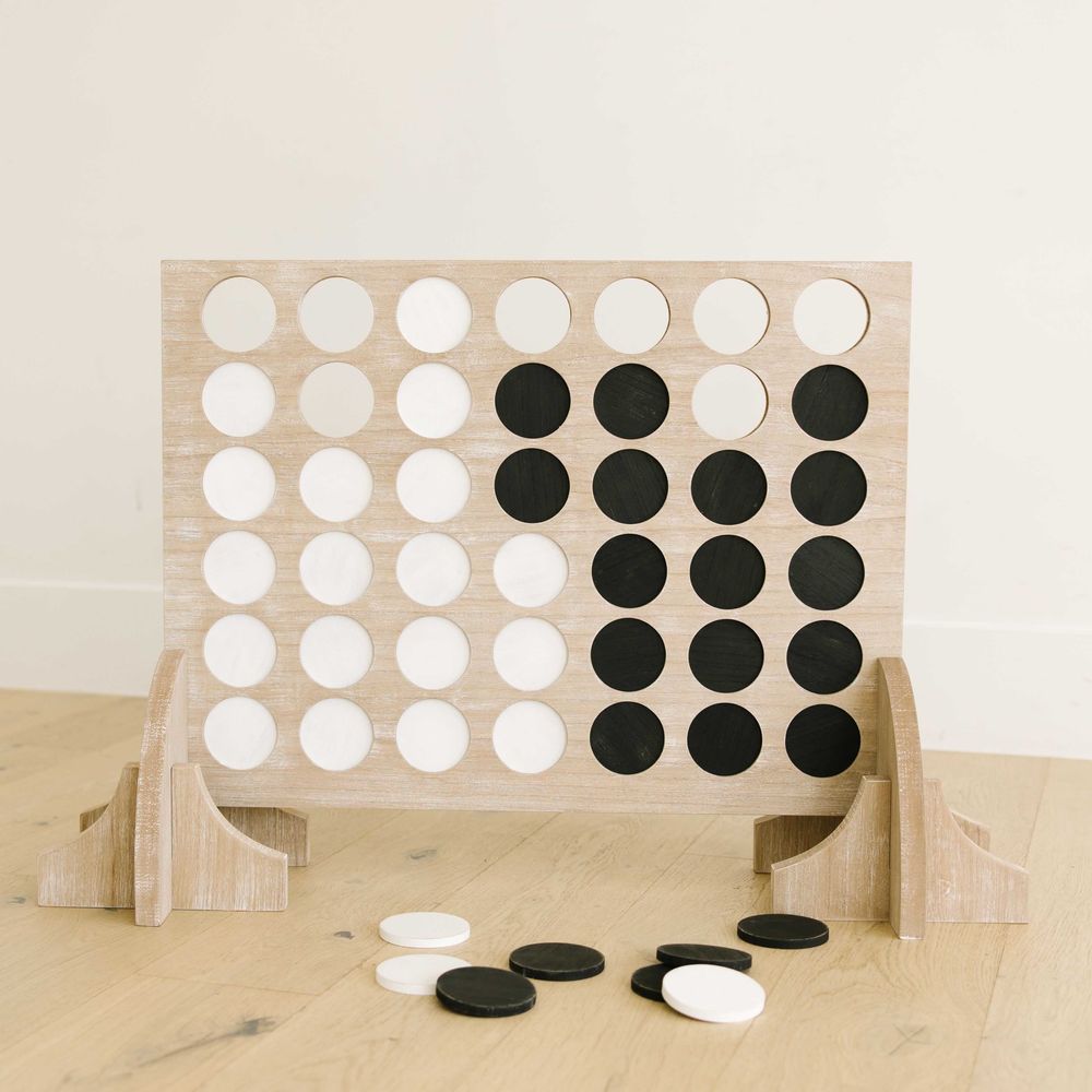 Wood Connect Four Game Board - Large Adams Everyday Adams & Co.   