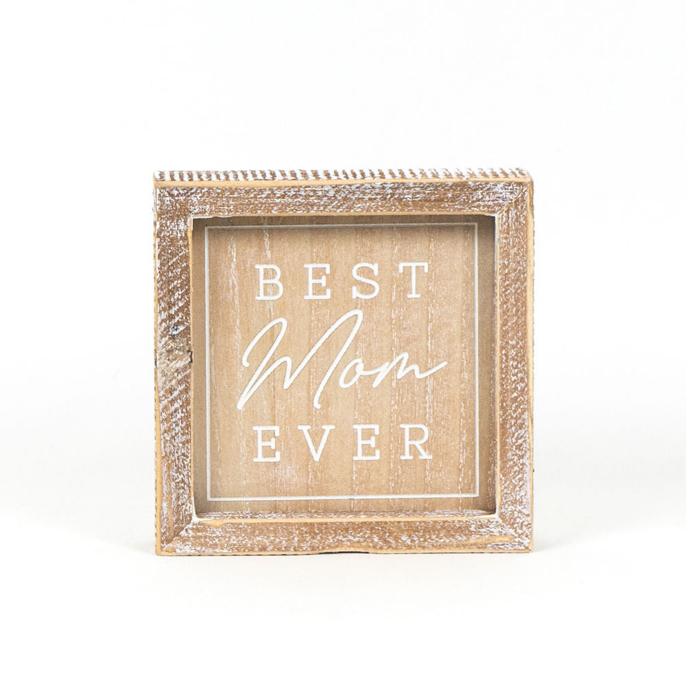 Best Mom Ever Sign - Flower Adams Everyday Adams & Co.   