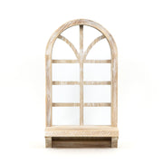 Wood Frame W/Shelf - Window Sm - Natural Adams Everyday Adams & Co.   