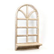 Wood Frame W/Shelf - Window Lg - Natural Adams Everyday Adams & Co.   