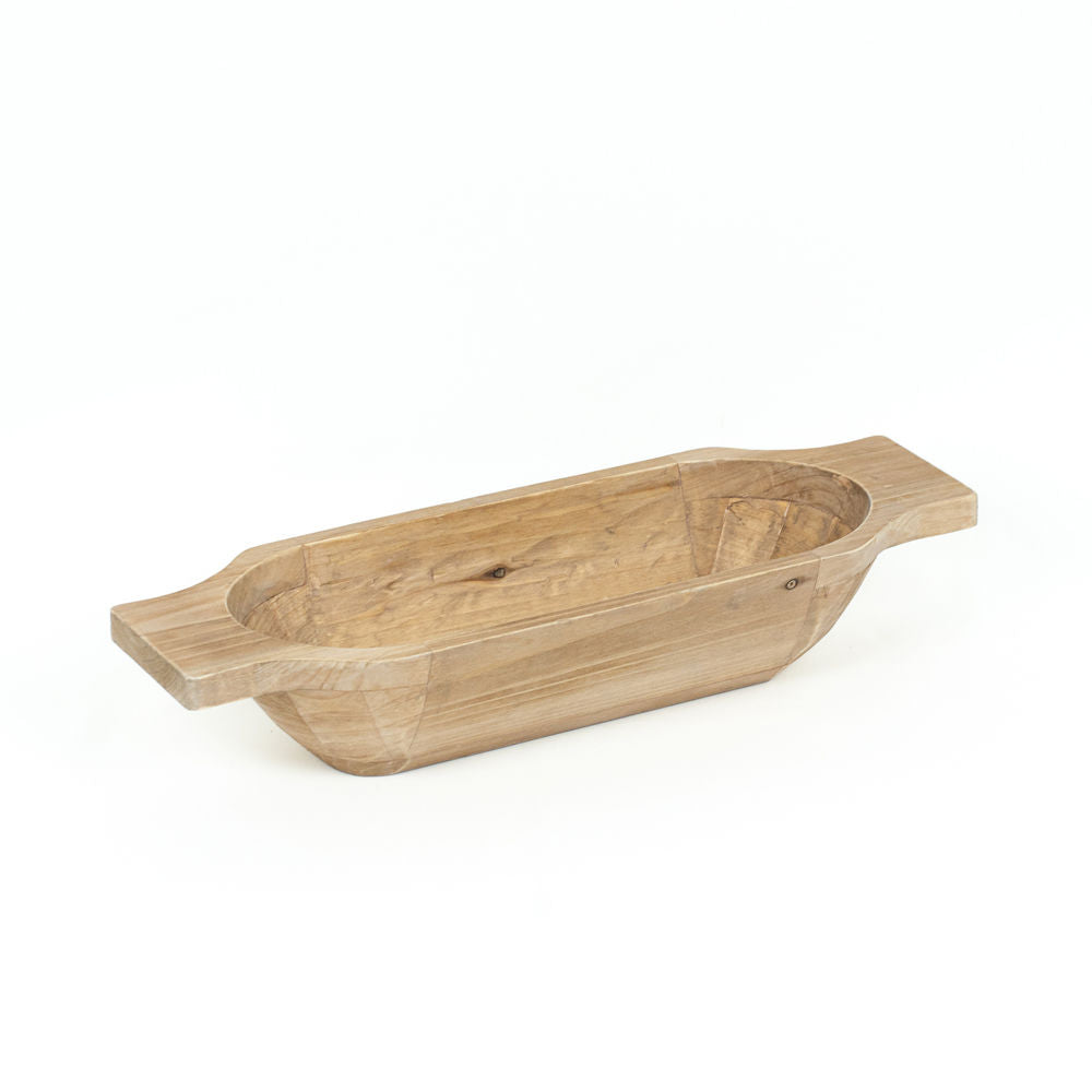 Wooden Dough Bowl Adams Everyday Adams & Co.   