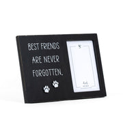 Wood Photo Framed (Best Friends Are Never Forgotten) Black/White Adams Everyday Adams & Co.   