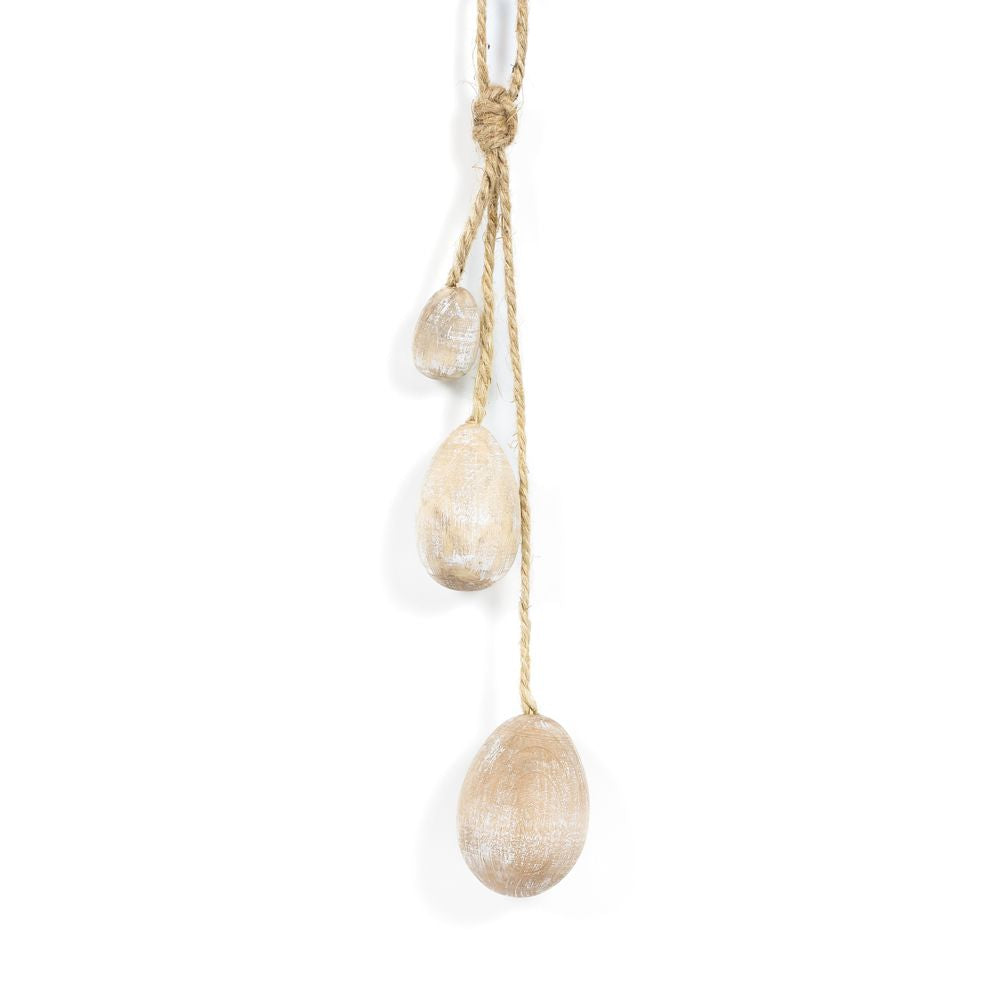 Wood Dangles (Egg) Adams Everyday Adams & Co.   