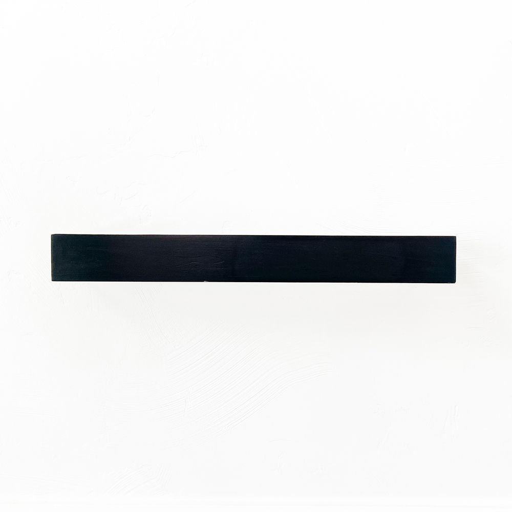 Wood Shelf - Small - Black Adams Everyday Adams & Co.   